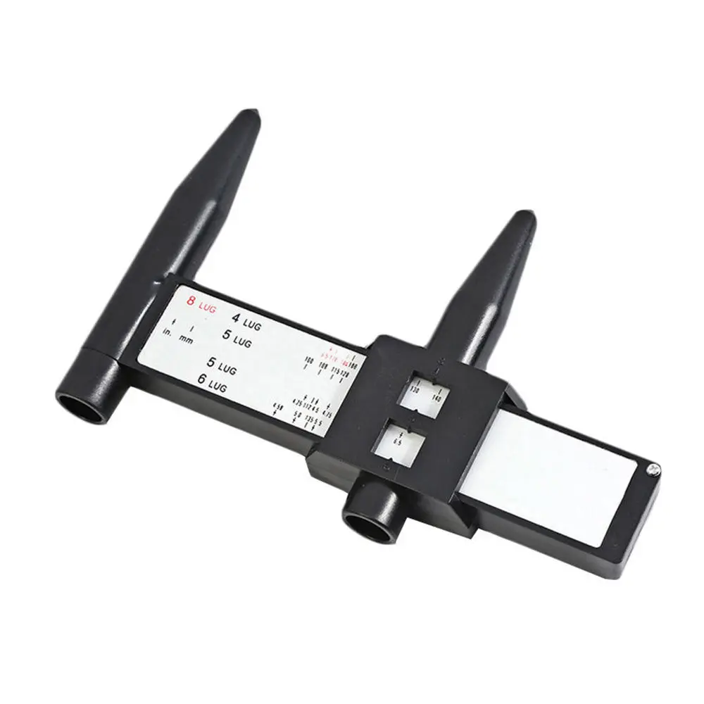 Колесный обод болт шаблон скольжения PCD измерительный инструмент линейка 4 5 6 8