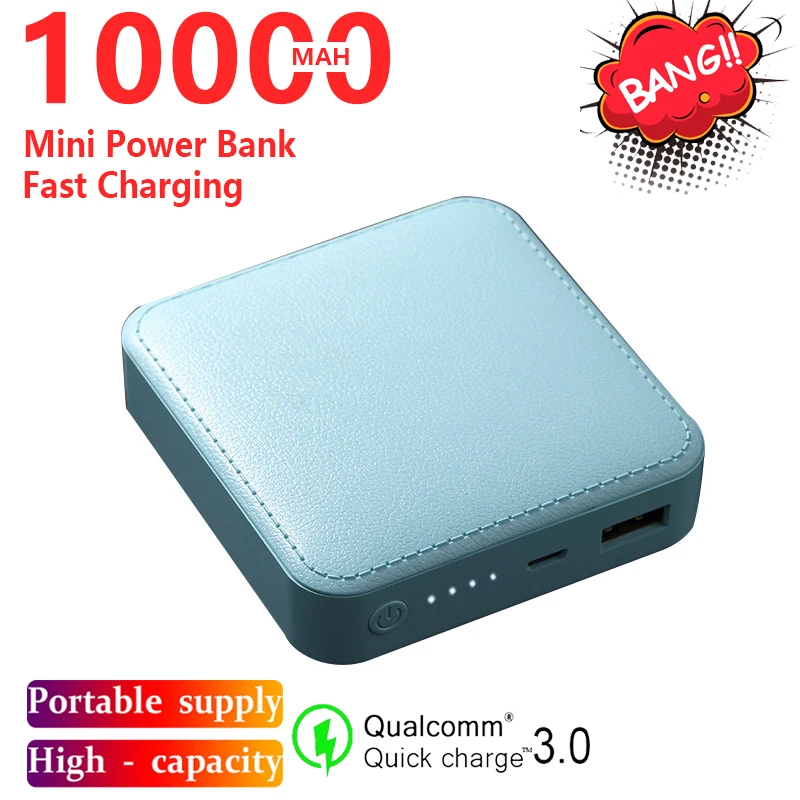 10000mAh мини панель солнечных батарей Мощность банк для смартфона Портативный цифровым дисплеем внешний