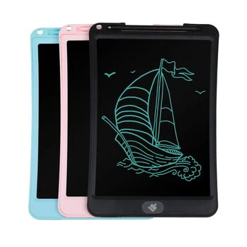 

Portable Graphics Writing Tablets 10 Inch LCD Drawing Electronic Handwriting Pad for Kids with Erase Button Button Cell CR2025