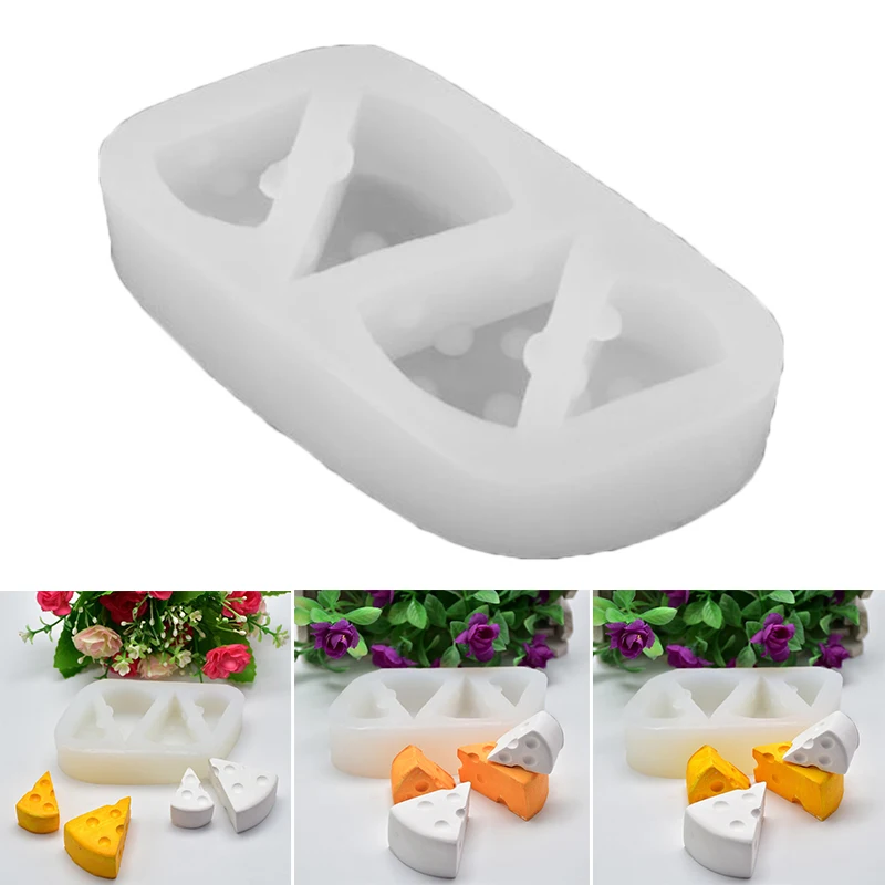 3D Сыр помадка торт силиконовые формы торт форма для шоколадной выпечки Кухня приготовления пищи
