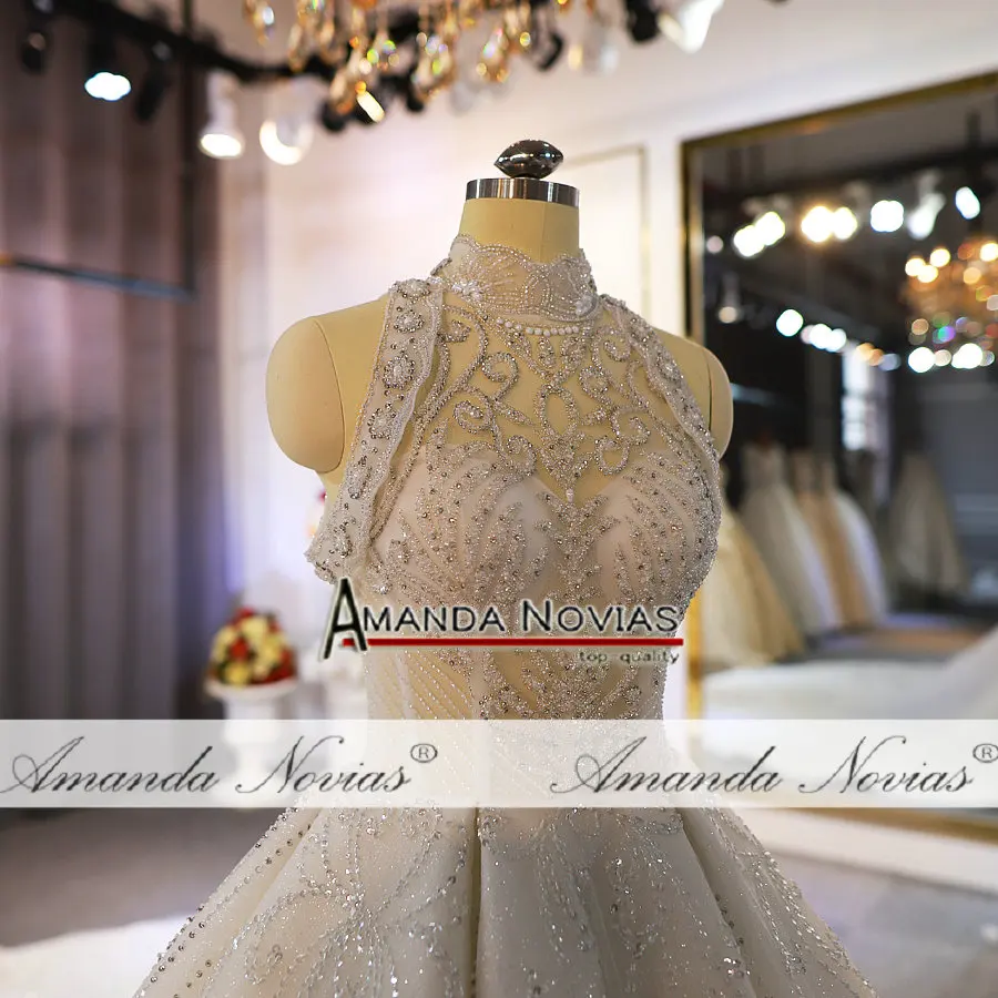 Пикантные прозрачные Топ торжественное платье с бусинами; обувь ручной работы; шить свадебное платье по индивидуальному заказу