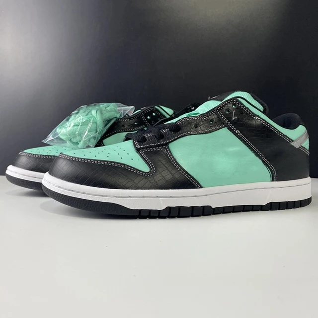 Goedkope Groothandel Dunks Low Sb Diamant Skateboard Schoenen Krokodil-Huid  Lijnen Poeder-Blauw Bovenste Gepolsterde Binnenzool Causale Sneakers -  AliExpress