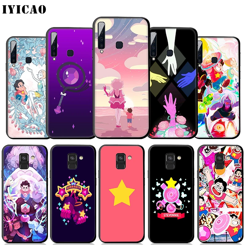 IYICAO Вселенная Стивена мягкий чехол с мультяшным рисунком для samsung Galaxy A9 A7 A8 A6 плюс