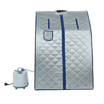 

New Portable Steam Sauna Home Sauna Generator Slimming Household Sauna Box Ease Insomnia Stainless Steel Pipe Support