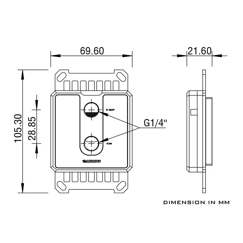 Barrow Cpu Water Block para Amd Am4 Am3 Mais Am3 Fm2 Refrigeração Argb Processador Cooler 2.0 5v Luz Preto Branco Ltyk3a04 v2 - Imagem 2