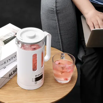 

Mini Health Pot Household Multi-functional Mini Office Small-Shape Tea Cooker Flower Black Tea 1 One Person