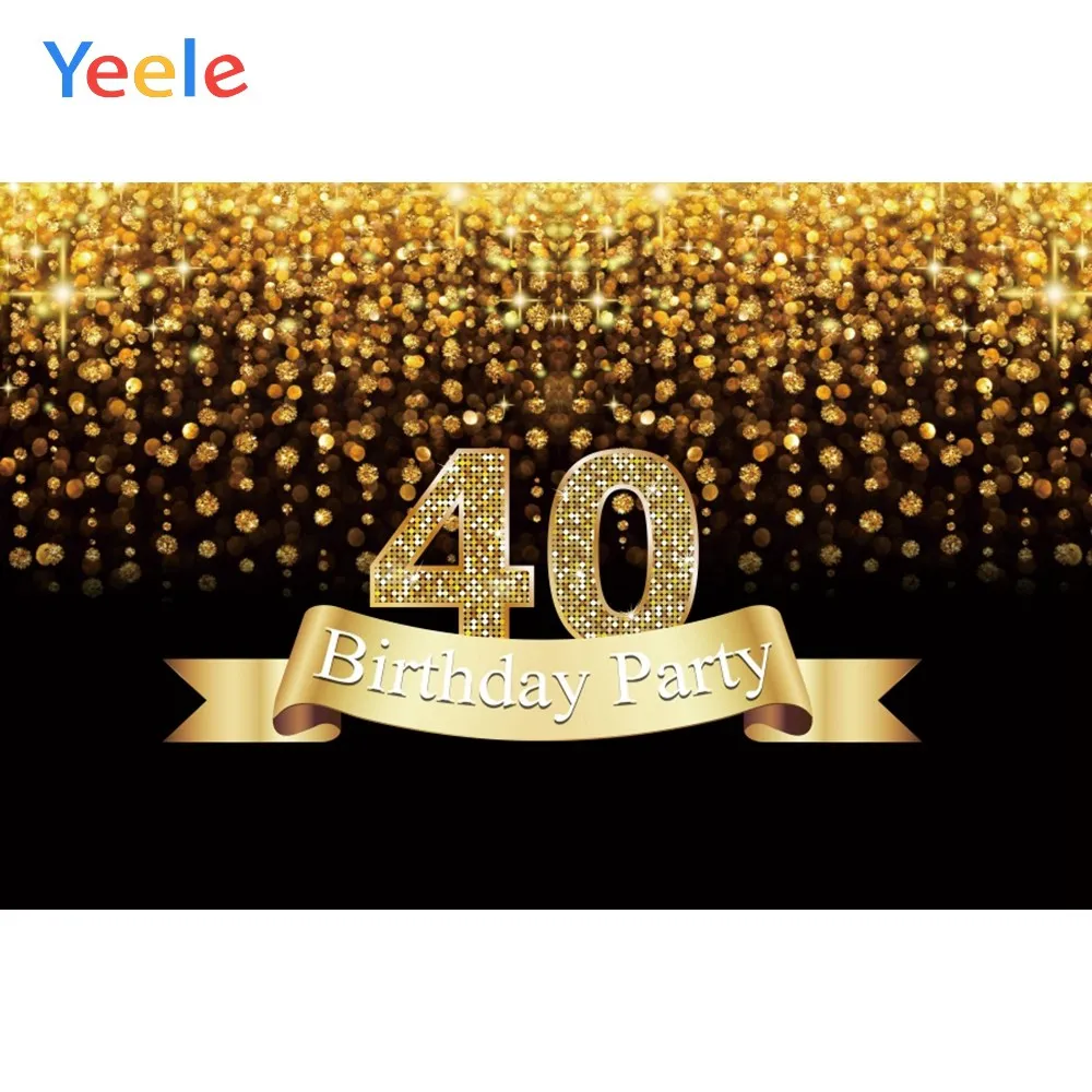 Yeele 30th-60th день рождения блестящие бриллианты фотографии фоны персонализированные фотографические фоны для фотостудии