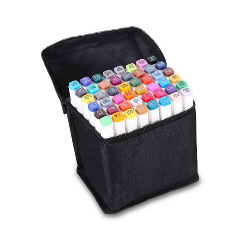 

Drawing Products Art Drawing Dual Tip Brush Markers Lettering Calligraphy Pens Coloring Book Drawing Twin Marker Pens