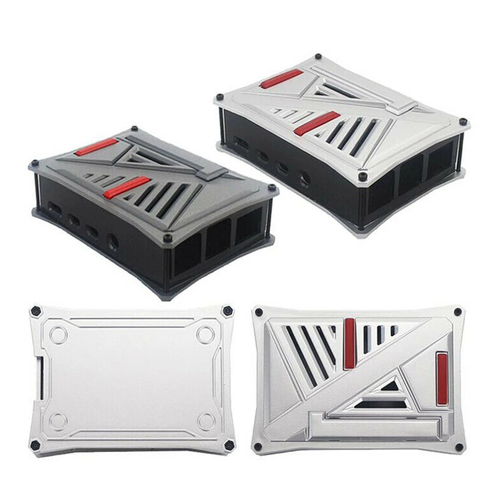 С охлаждающим вентилятором, сменный корпус, прочный защитный чехол, легко устанавливается, ударопрочный корпус для Raspberry Pi 4, Модель B