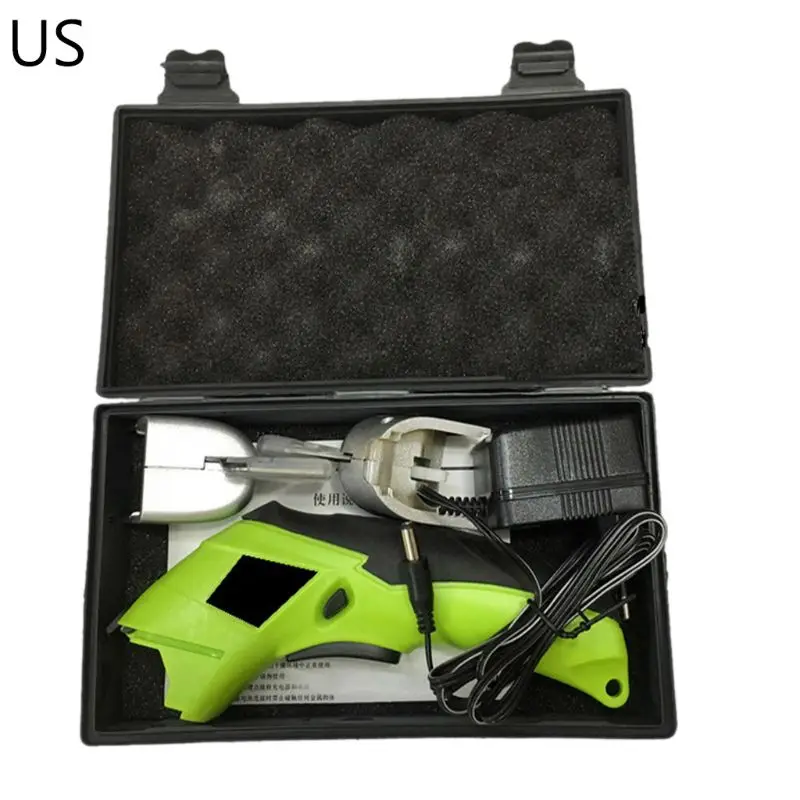 Cloth Electric Scissors Cordless Usb Rechargeable Cutter Portable