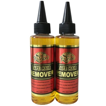 4 Oz 118 ml yellow liquid remover for lace wig glue remover for adhesive tape 3