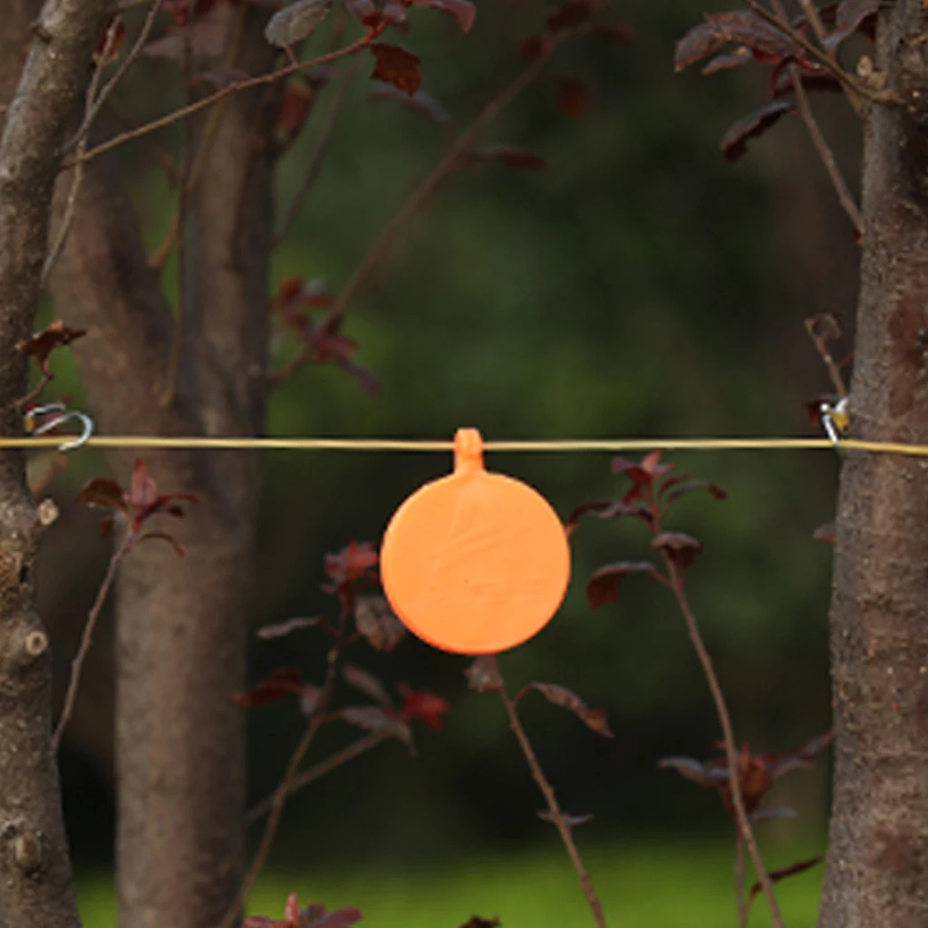 4pcs Silicone Spinner Target 3/4/5/6cm Slingshot Swinging Spinning Targets 