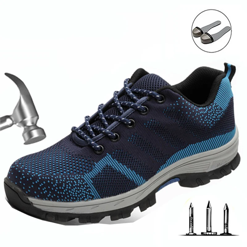Men's Breathable Shoes Work Safety Outdoor Non-slip Protective Construction Boots Sports | Обувь