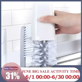 

Glass Cleaner Cup Bottles Brush Cleaning Sink Kitchen Accessories Water Scrubber Wine Suction Cup Bottles Cleaning Brush