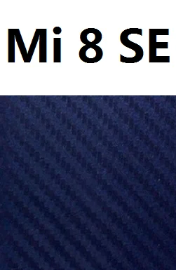 Mi8 SE- purple Наклейка для телефона s для Xiaomi mi 8 SE градиентная цветная 3D пленка из углеродного волокна наклейка для Xiaomi mi 8 Lite mi 8 mi 8SE защита для задней панели - Цвет: Mi8 SE- purple