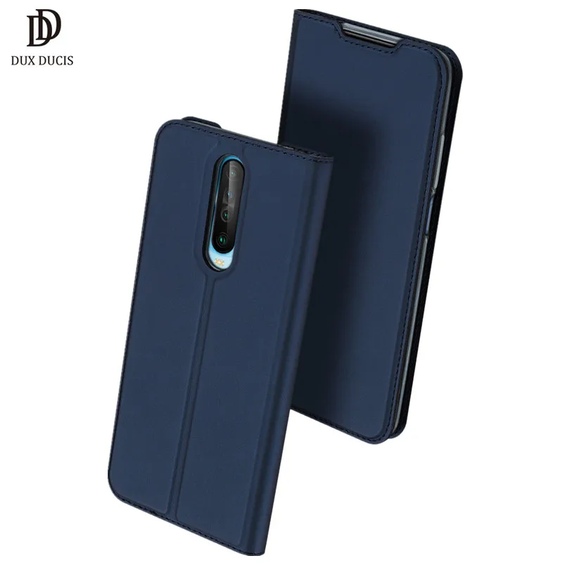 Для Xiaomi Poco X2 чехол роскошный Флип PU кожаный бумажник-книжка PocoPhone для телефона Funda