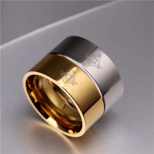 8mm Freemasons Ring Masonic Rings For Men and Women signet ring round rings finger rings jewelry rings ring jewelry