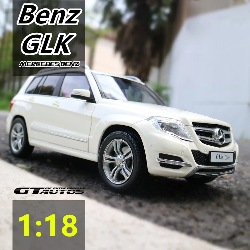 WELLY 1:18 внедорожник Mercedes GLK модель автомобиля из сплава в стиле ретро классическая