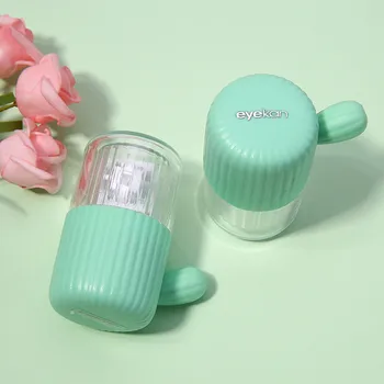 

Manually Contact Lenses Storage Box Contact lens Washer Cleaner Cleaning Eyes Care Kit Holder Washer Cleaner Container Feb 21st