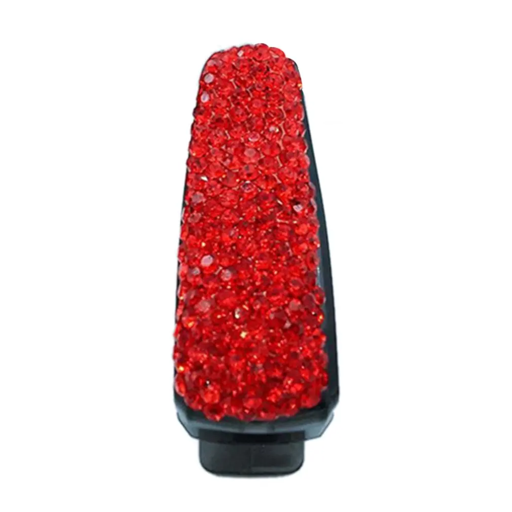 red Car Glasses Clip-Encrusted Creative Car Glasses Clip Paper Clip Creative Car Eye Clip Glasses Storage - Название цвета: red
