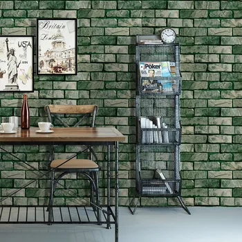

Vintage Waterproof Brick Wallpaper Roll Diy Self Adhesive Peel Anf Stick Wall Decor Living Room Bedding Room