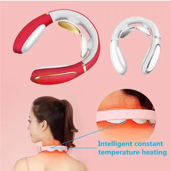

Smart Electric Neck and Shoulder Massager Low Frequency Magnetic Therapy Pulse Pain Relief Tool Health Care Relaxation