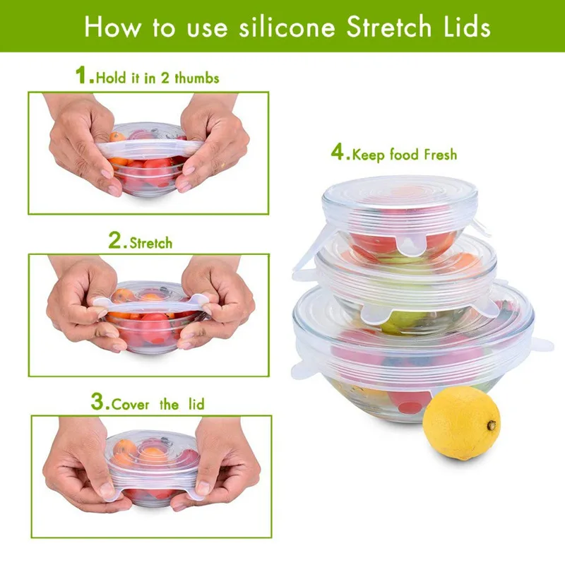 Silicone Stretch Lids5