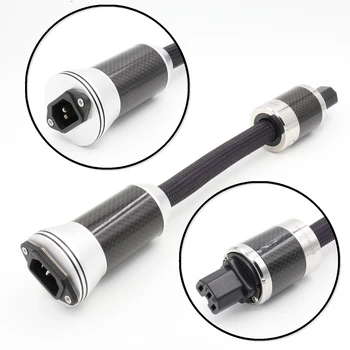 

HiFi Audio Flux-50 Filter In-Line Power Filter Carbon Fiber Power Filter 30CM