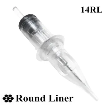 

BIGWASP 4th Generation Premium Tattoo Needle Cartridges - Round Liner 14 (14RL) Makeup Eyebrow Tattoo Pen Machine Supply