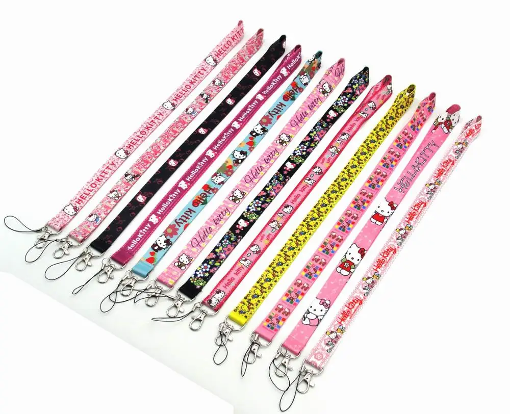 50PCS/HELLO KITTY mobile phone Tether Pink Pink