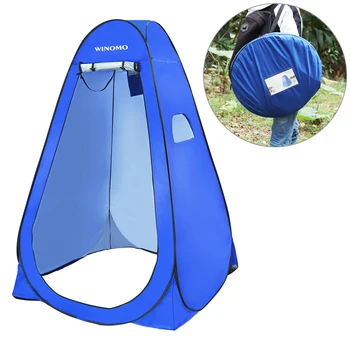 

WINOMO 1.9M Pop Up Changing Tent Privacy Shower Tent Dressing Room Outdoor Privacy Shelter for Camping Photo Shoot Beach Park