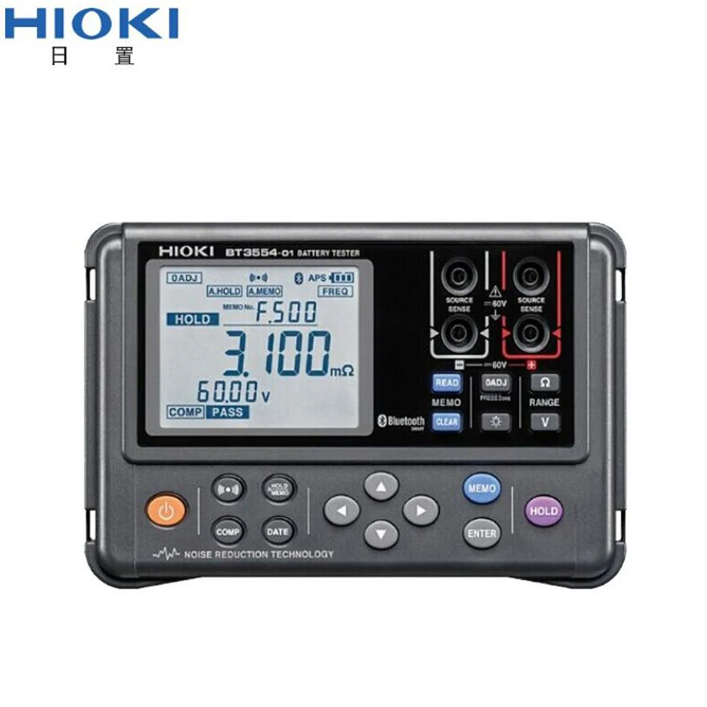 Hioki Bt3554 With Blue Tooth Handheld Battery Tester Diagnosing And Managing Ups Batteries