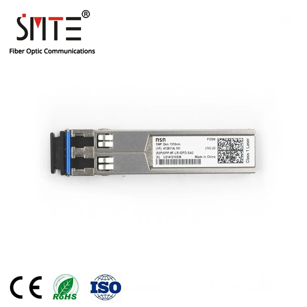 

nsn SPP-8F-LR-IDFD-SA2 Single-mode Module SFP-1310nm-2km-6G