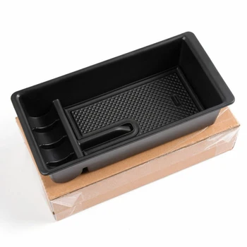 

Car Center Console Box Storage Wallet Cell phones Cigarettes Charger Black