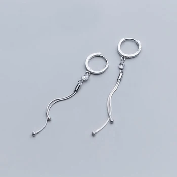 

MloveAcc Elegant Long Chain Tassel Hoop Earrings for Fashion Women Ear Jewelry Party Gifts