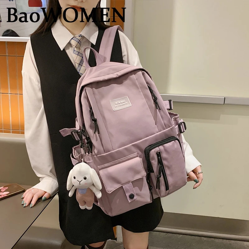 Модные рюкзаки BaoWomen для девочек-подростков вместительный женский рюкзак с