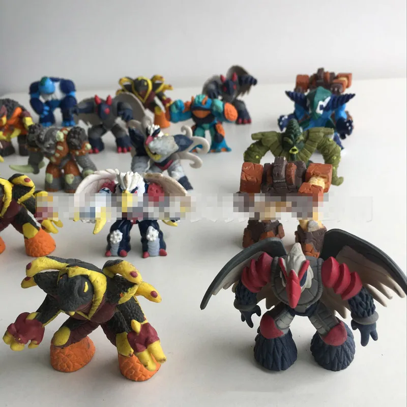 

New Original 4.5-6cm Gormiti toys Figure Monster Soldiers Model Super Hero Element Warrior Knight Collection gift for kid