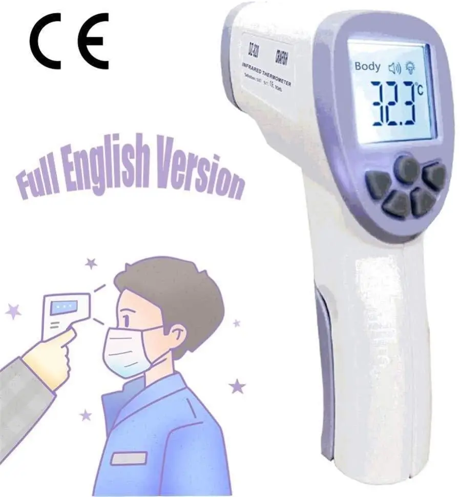 

Baby/Adult Digital Thermometer Infrared Forehead Body Thermometer Gun Non-contact Temperature Measurement Device IN STOCK