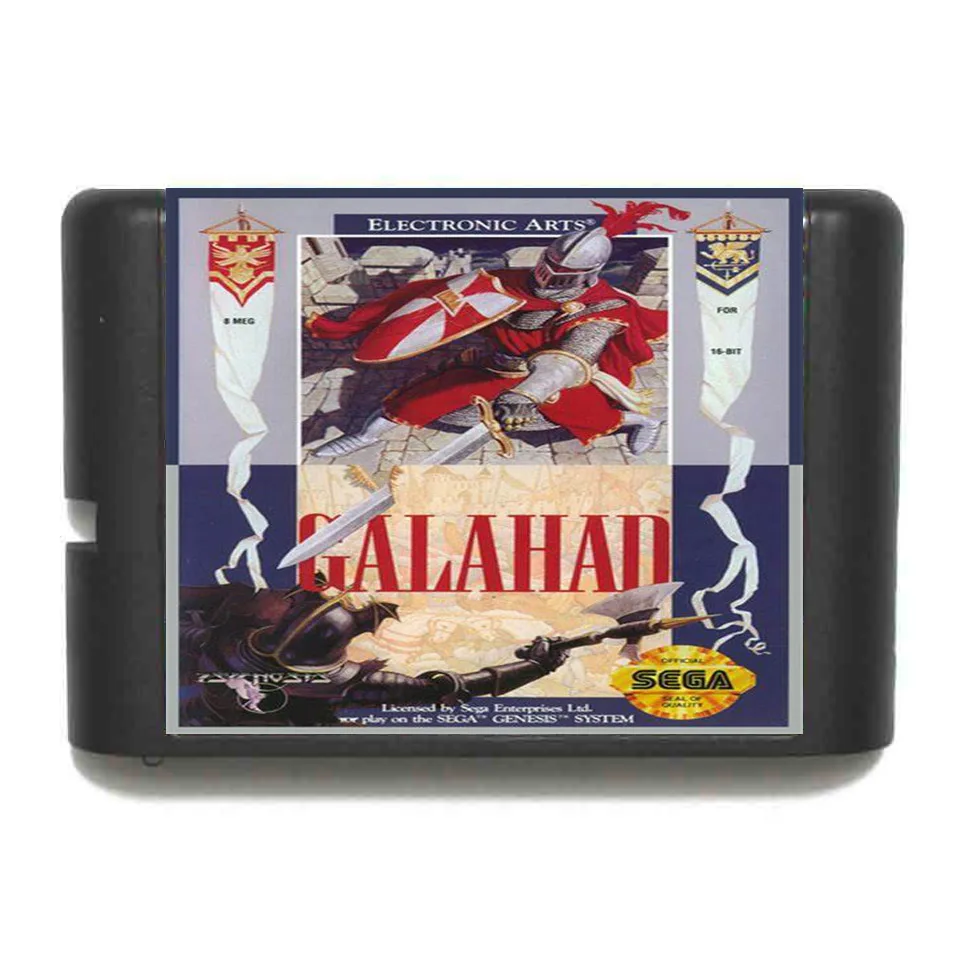 Legend of Галахад 16 бит MD карточная игра для Sega игры Mega Drive Genesis | Электроника