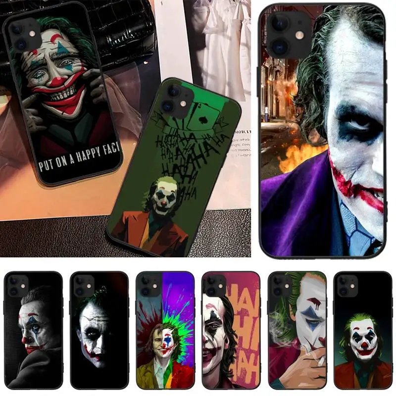 

LJHYDFCNB clown Custom Photo Soft Phone Case For iphone6 6s plus 7 8 7 8 plus X XR XS MAX 11 Pro Max Cover