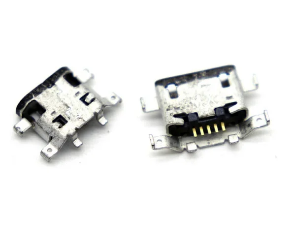 500 шт. Micro mini USB разъем для зарядки порт Замена Ремонт док-станции части женский