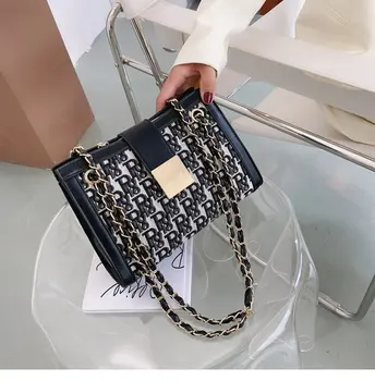

New Luxury Women Leather Handbag High Quality PU Shoulder Bag Brand Designer Crossbody Bags Small Fashion Ladies Bags