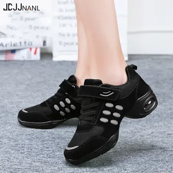 

New Soft Outsole Breath Dance Shoes Women Sports Feature Dance Sneakers Jazz Hip Hop Shoes Woman Dancing Shoe Zapatos movefun 61
