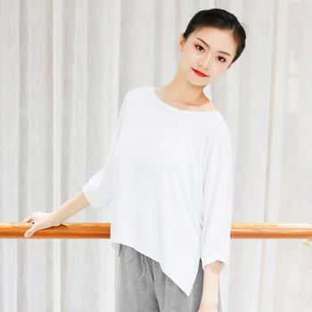 

Women Ballet Tops Black White Grey Ballerina Training Dance Costume Professional Adults Ballet Tops