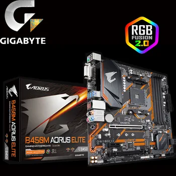 

GIGABYTE B450M AORUS ELITE Socket AM4 2nd and 3rd generation AMD Ryzen Gaming Motherboard DDR4 128GB M.2 PCI-E 3.0 Micro ATX NEW