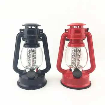 

2 Pcs Portable Retro Simulation Kerosene Lamp Charging Lamp Tent Night Light Camping Lamp with US Plug for Outdoor Home Decor