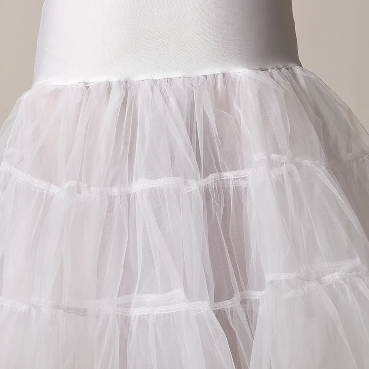Beauty-Emily короткая белая Нижняя юбка тюль для нижней юбки платье Свадебные аксессуары мягкий кринолин разных цветов для свадебного платья
