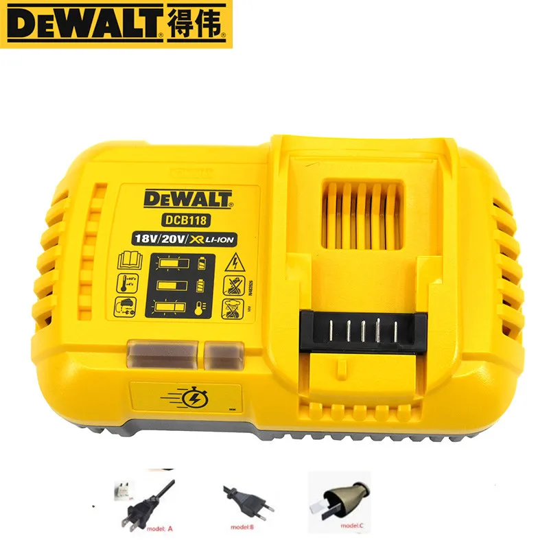 220-240V DCB118 Fast Charger for DEWALT 20V 60V MAX FLEXVOLT Lithium Ion  Fan Cooled DCB118B DCD991 DCD996 DCH481 DCG414 DCS520 AliExpress