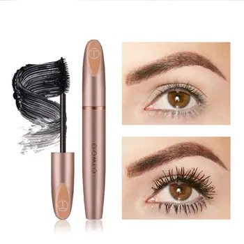 

O.Two.O Womens Beauty Cosmetics Fiber Mascara Thick Waterproof High Definition Long Lasting
