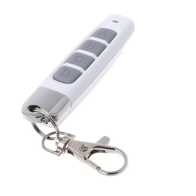 Wireless Transmitter Garage Gate Door Electric Copy Controller 433MHZ 4 Buttons Clone Remote Control Anti-theft Lock Key